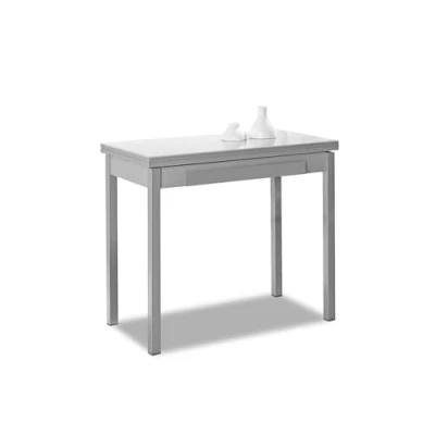 Imagen de ASTIMESA Mesa de Cocina Tipo Libro Blanco 50x90cm