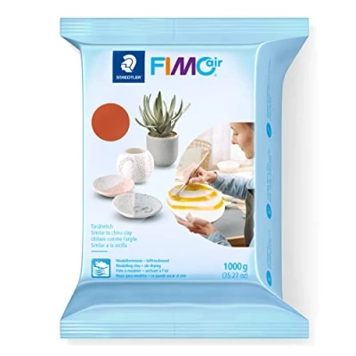 Imagen de STAEDTLER 8101 76 ST Pasta de modelar Secado al Aire, Color Terracota, 1 kg (8101 76)