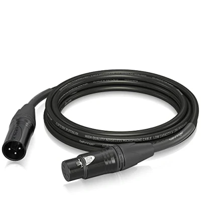 Imagen de Behringer PMC 500 Platinum Performance Cable de micrófono 5 m (16,4 pies) con conectores XLR