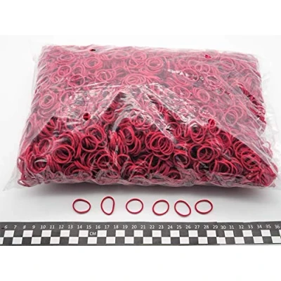 Imagen de Progom Gomas Elasticas 25(ø16) mm x 1.7 rojo Bolsa de 1kg
