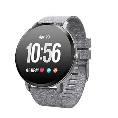Imagen de Smartwatch Muvit iO Health Custom, Táctil IPS 1.3&quot;, Autonomía 5 7 días, Pulsómetro, Bluetooth, Negro