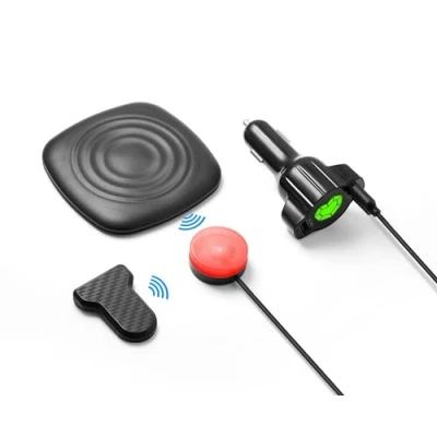Imagen de Technaxx SteelMate Sistema De Seguridad Automóvil para Niños con Sensores, Indicación Luz y Alarma Sonora TX 162
