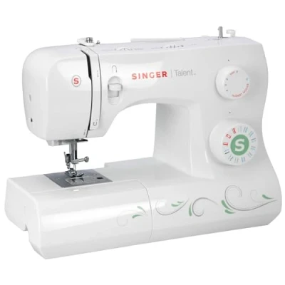 Imagen de Singer Talent 3321 Máquina de Coser, Blanco, 45,7 x 22,2 35,6
