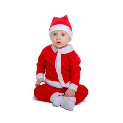 Imagen de Ciao Disfraz de Papá Noel, para bebé (1 2 años), color rojo, blanco, 25024.1