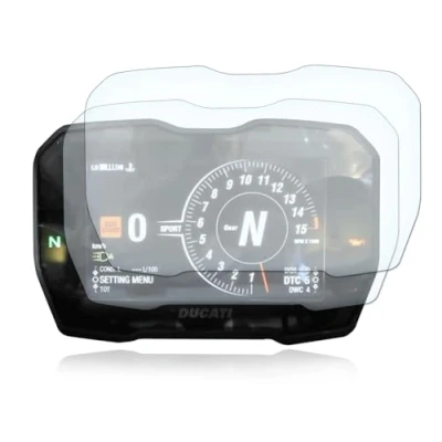 Imagen de Protector de pantalla para velocímetro Ducati Diavel V4 2023 + 2 protectores antirreflejos