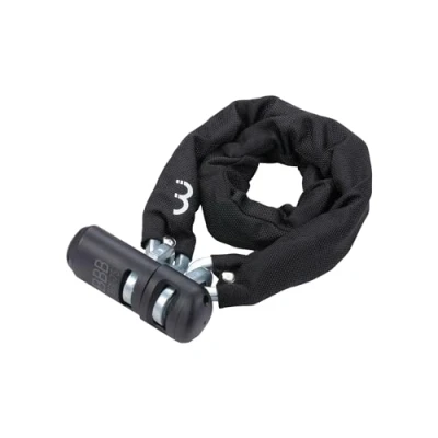Imagen de BBB Cycling Candado antirrobo de cadena con llaves especialmente diseñado para bicicletas urbanas, eléctricas y MTB, certificado venta segura. Color Negro Modelo SecureChain BBL 75