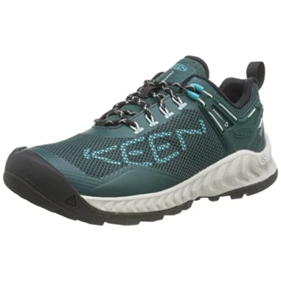 Imagen de KEEN NXIS EVO Waterproof, Zapatos para Senderismo Mujer, Sea Moss/Ipanema, 36 EU