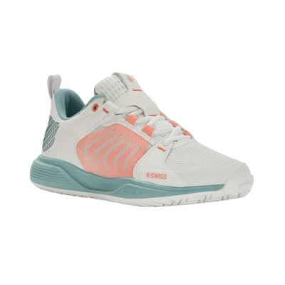 Imagen de K Swiss Ultrashot, Tenis Shoe Mujer, Blanc De Nile Blue Desert Flower, 37 EU
