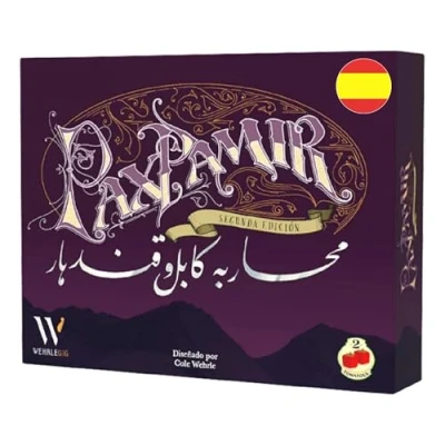 Imagen de 2Tomatoes Games Pax Pamir Juego de Mesa con Tablero Conquista Territorio Alcanza Tus Objetivos y Forja el Destino Afganistán 1 5 Jugadores Español Temática: Histórico, Lugares