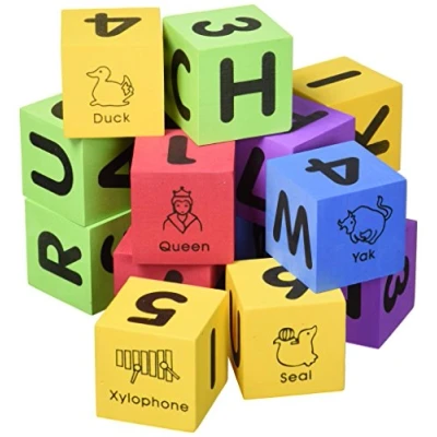 Imagen de Softee Equipment 0009666 Set Cubos Foam, Unisex, Blanco, S