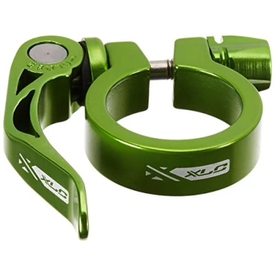 Imagen de XLC 2502064118 Abrazadera para tija de sillín PC L04, Unisex, Verde