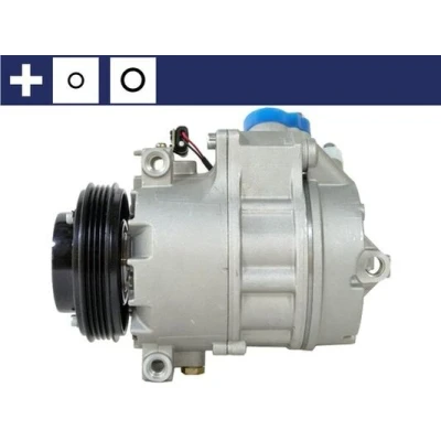 Imagen de MAHLE ORIGINAL ACP 268 000S Compresor de Aire Acondicionado CSE717C 12 PAG 46 R 134 a sin acoplamiento magnético BMW: X5