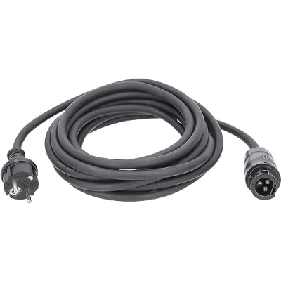 Imagen de as Schwabe Cable de alimentación para inversor, 2 m, Acoplamiento Betteri, BC01, Manguera Goma H07RN F 3G1,5, Enchufe Central protección Contacto IP44, 230 V, 71870