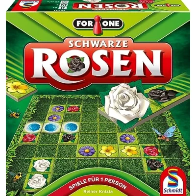 Imagen de Schmidt Spiele 49431 For One, Rosas Negras, Juego Familiar, Multicolor