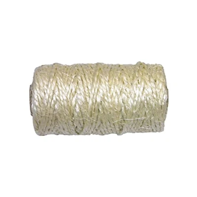 Imagen de Amig Rollo de Cuerda Sisal Mod.20150 Bobina Fibra Natural Multiusos Ideal como Rascador para Gatos, Manualidades, Paquetería, Decoración o Jardinería Medidas: Ø 2,7 mm x 120 gr