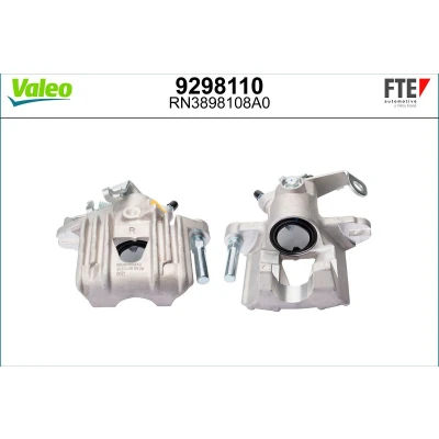 Imagen de FTE 9298110 Pinza de freno gris Aluminio Eje trasero, derecha sin soporte OPEL: Astra G CC, Zafira A, Berlina, VAUXHALL: Mk1
