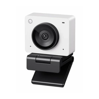 Imagen de OBSBOT Meet SE 1080P@100 FPS Webcam para PC con Sensor de 1/2,8&quot;, AI Framing y Autofocus, Modo Belleza, Ligera, Control por Gestos, Staggered HDR, Streaming, Reuniones (Cloud White)