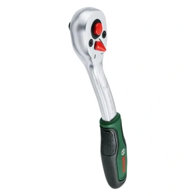 Imagen de Bosch carraca de 1/4&quot; (potente bricolaje; alto par hasta 93 Nm; engranaje 72 dientes; botón bloqueo; intuitivo interruptor dirección; cuello curvado; empuñadura ergonómica)
