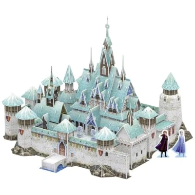 Imagen de Revell Descubra el Mundo de Frozen Disney como Rompecabezas 3D, diversión para Toda la Familia, Color Coloreado, Mittel (00314)