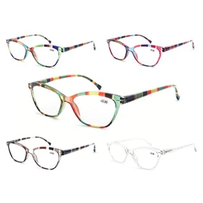 Imagen de Un Pack de 5 Gafas Lectura 1.5/Gafas para Presbicia Mujeres,Buena Vision Ligeras Comodas,Vista Cerca/Vista Cansada