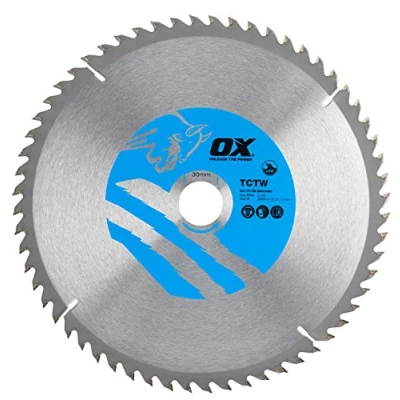 Imagen de OX Hoja de sierra circular para cortar madera 305/30mm, 60 Dientes ATB