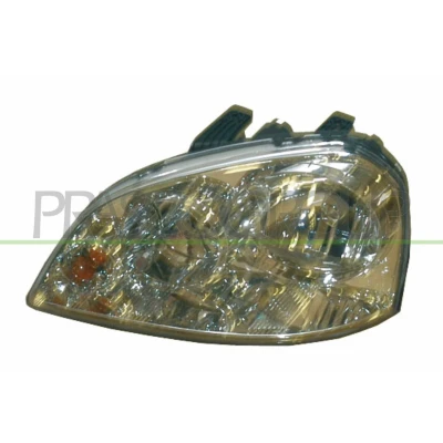 Imagen de PRASCO DW0094804 Faros izquierda H7/H1, H7, H1 amarillo para circulación por la derecha con electromotor servomotor reg. alcance luces