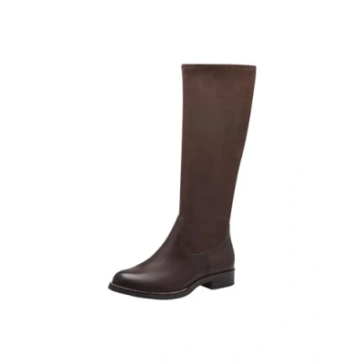 Imagen de Tamaris Comfort 8 85502 43 Botas largas Planas, de Moda Mujer, marrón, 37 EU Ancho