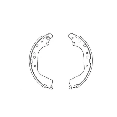 Imagen de KAVO PARTS KBS 9901 Zapatas de Freno 295 51 TOYOTA: Land Cruiser Prado 90, 4Runner, 70 SUV