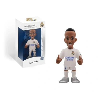Imagen de MINIX Collectible Figurines MN18444 Figura de Militao, Real Madrid, Coleccionables 12 cm para Exhibición, Idea Regalo Niños y Adultos, Fans fútbol