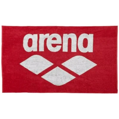 Imagen de Unbekannt Arena Toalla de algodón para Adultos (150 x 90 cm), Color Rojo y Blanco