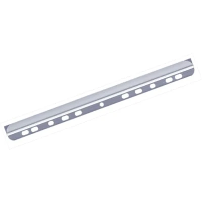 Imagen de Durable 290419 Barra de clips con tira para archivar, aproximadamente60 hojas A4, paquete 50 piezas, transparente