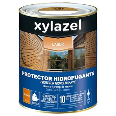 Imagen de Xylazel Lasur Protector Hidrofugante Satinado Roble 750 ml