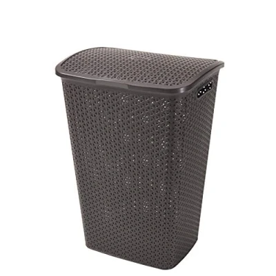 Imagen de Curver 216581 Mystile Cesta de ropa, 43x33x60 cm, Chocolate