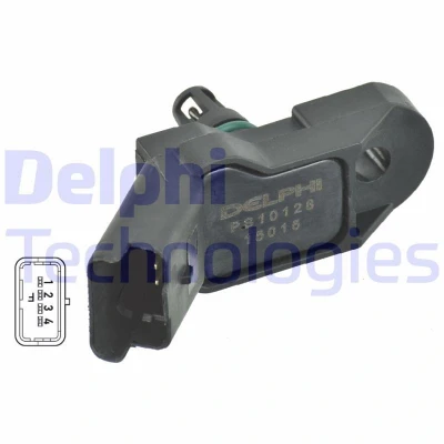 Imagen de DELPHI PS10128 Sensores PEUGEOT: 206 Hatchback, 407 Berlina, Partner I Combispace, CITROËN: Saxo C2 Xsara Coupé norauto, oscaro,