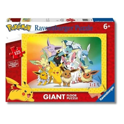 Imagen de Ravensburger Puzzle Pokemon, Colección 125 Giant Suelo, Piezas, para Niños, Edad Recomendada 6+ Años