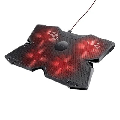 Imagen de Soporte de refrigeración Trust GXT 278, Para portátil 17.3&quot;, Negro y rojo