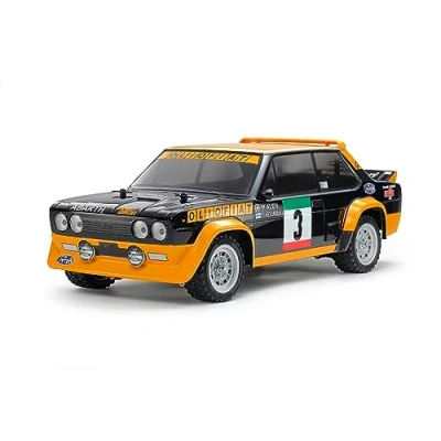 Imagen de Tamiya 58723 1:10 RC FIAT 131 Abarth Olio MF 01X Coche teledirigido, vehículo, modelismo, Montaje, Hobby, Kit RC, sin Pintar