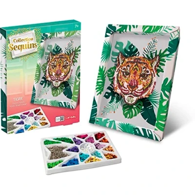Imagen de Lansay Tigre Kit de Manualidades, Multicolor, Estándar (20342)