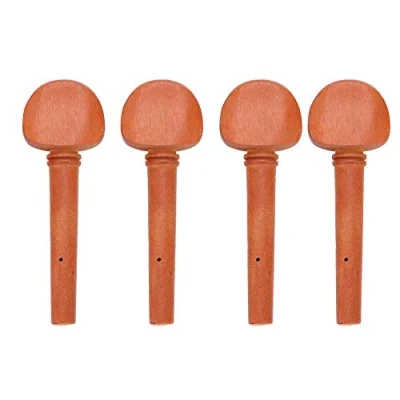 Imagen de 4Pcs Violín Clavijas, Clavijas de Ajuste Madera Instrumento Reemplazo Piezas para 4/4 Cuerda