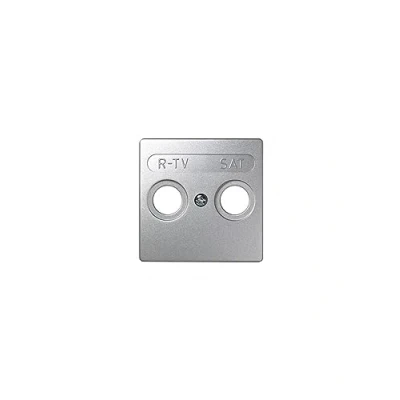 Imagen de Simon 73097 63 placa con marco toma r tv+sat s 73 aluminio Ref. 6557363119