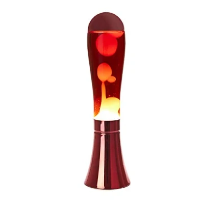 Imagen de Balvi lámpara Lava Magma Color Rojo de Original y Divertida Moderno Elemento decoraci
