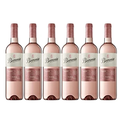 Imagen de Beronia Rosado Vino D.O.Ca. Rioja 6 botellas de 750 ml Total: 4500