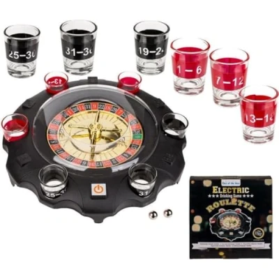 Imagen de Out of the blue Juego electrónico de Bebidas alcohólicas con 6 Vasos, Multicolor, D: ca. 26,5 cm