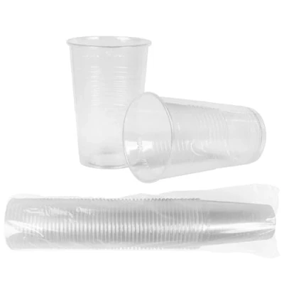 Imagen de Heku 30430 50 Vasos de plástico, claro, 0,3 l