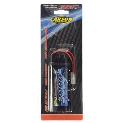 Imagen de Carson 500608142 NiMH RX Pack 6V 3000mAh SubC Tam/BEC, Accesorios