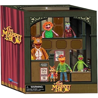 Imagen de Diamond Select Le Muppet Show Figuras Deluxe Box Set Backstage