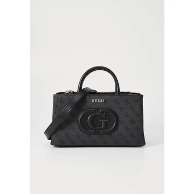 Imagen de Guess Mietta Society Satchel Bolso de mano, Mujer, Talla: One Size, Coal/black