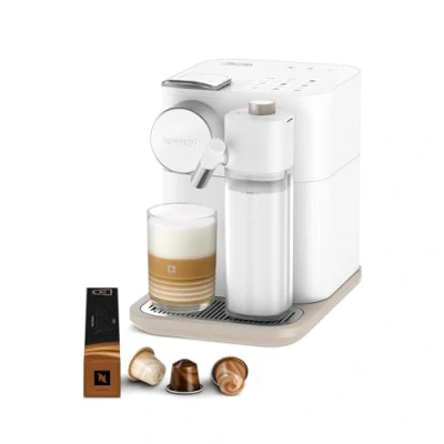Imagen de Cafetera de cápsulas De&#039;longhi Gran Latissima EN 640.W, 19 bar, 1.3 l, 0.5 l depósito leche, Espuma 1400 W, Negro