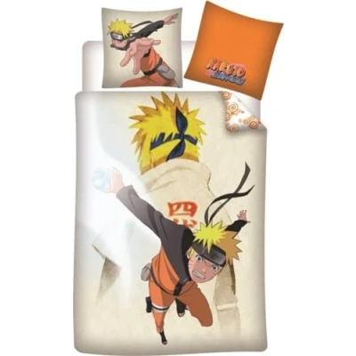 Imagen de AYMAX Funda Nordica Algodón 140X200Cm para Cama De 90Cm Naruto
