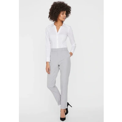 Imagen de Vero Moda Vmmaya MR Solid NOOS Pantalones, Mujer, Talla: XSx30, Light grey melange